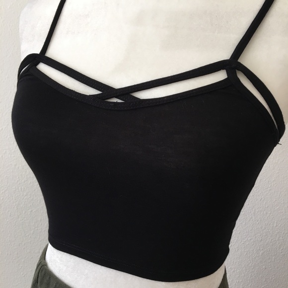 Strappy Crop Top - Picture 2 of 3